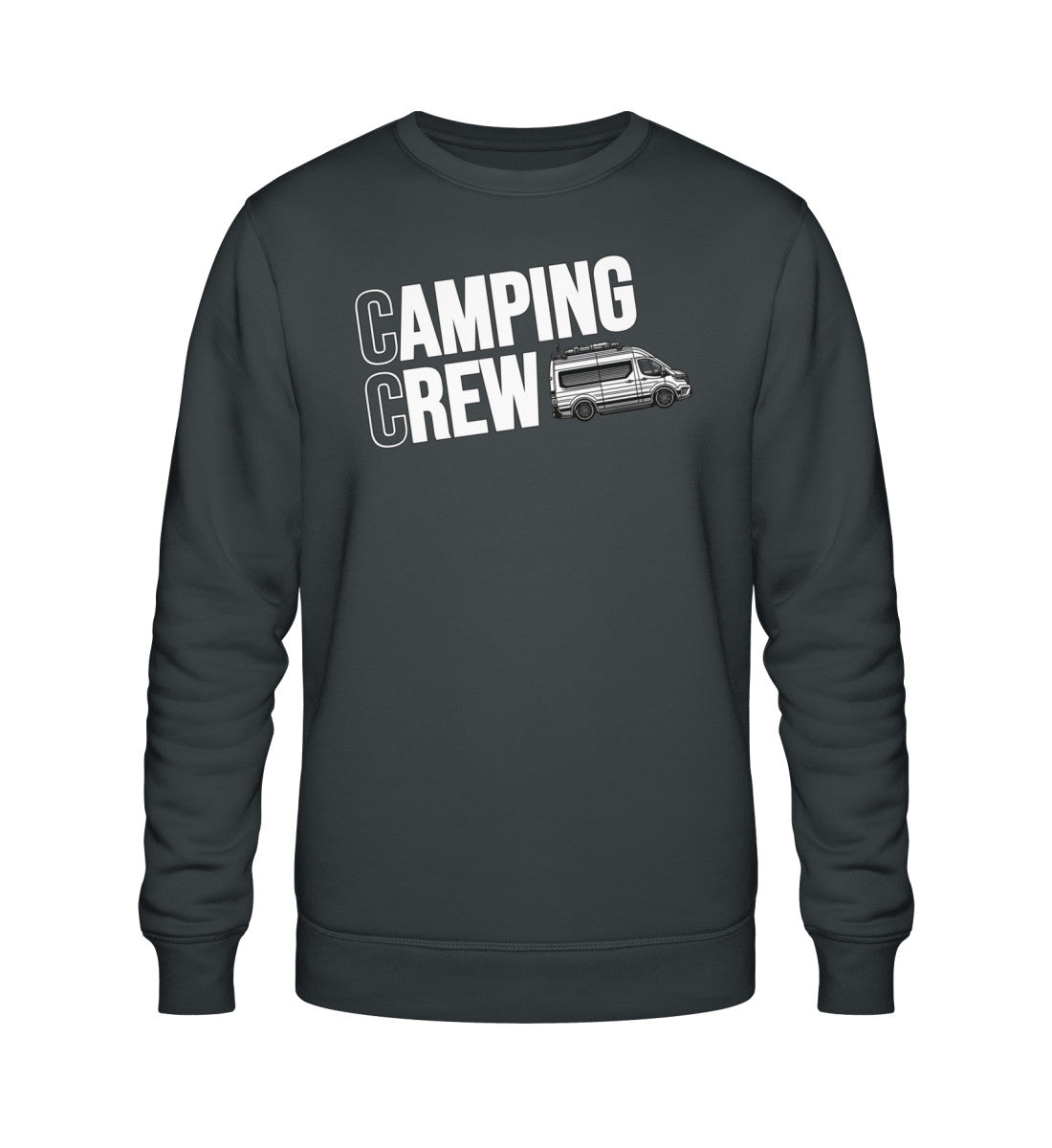 Vanlife Camping Crew - Herren Organic Sweatshirt - LazyDonkeyDesign