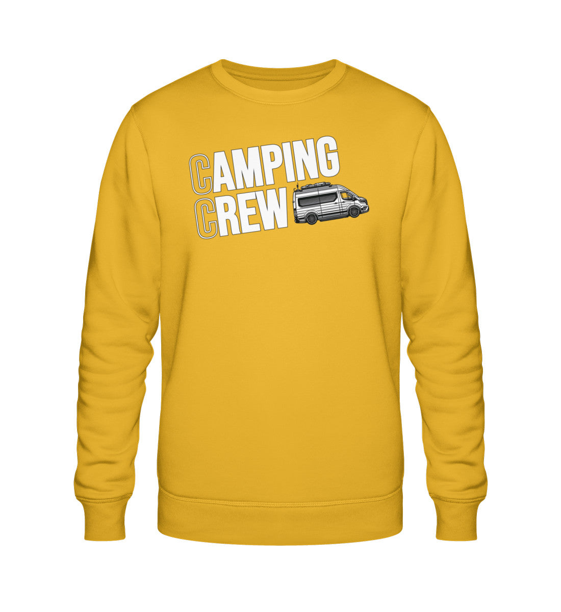 Vanlife Camping Crew - Herren Organic Sweatshirt - LazyDonkeyDesign