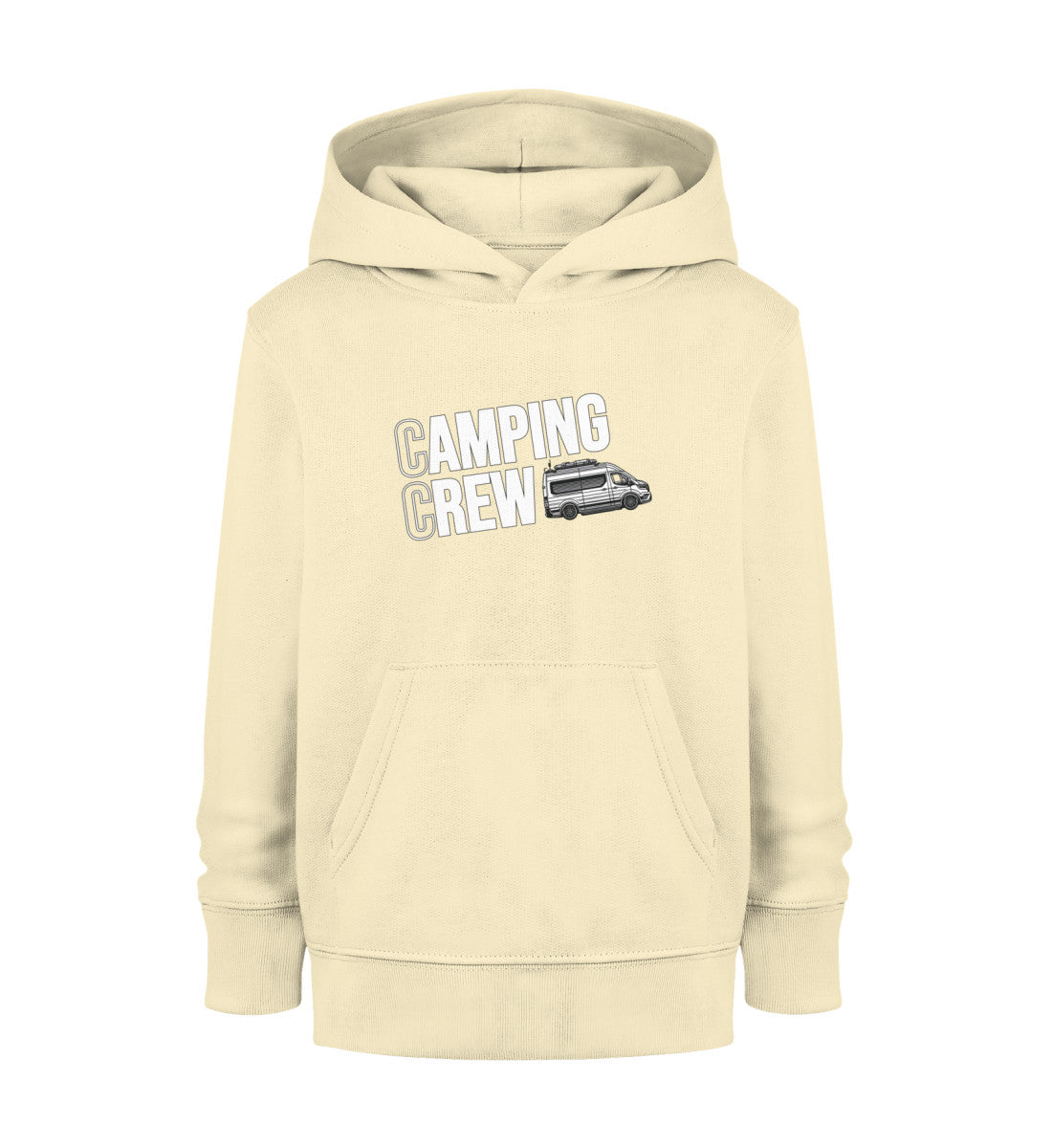 Vanlife Camping Crew - Kinder Organic Hoodie - LazyDonkeyDesign