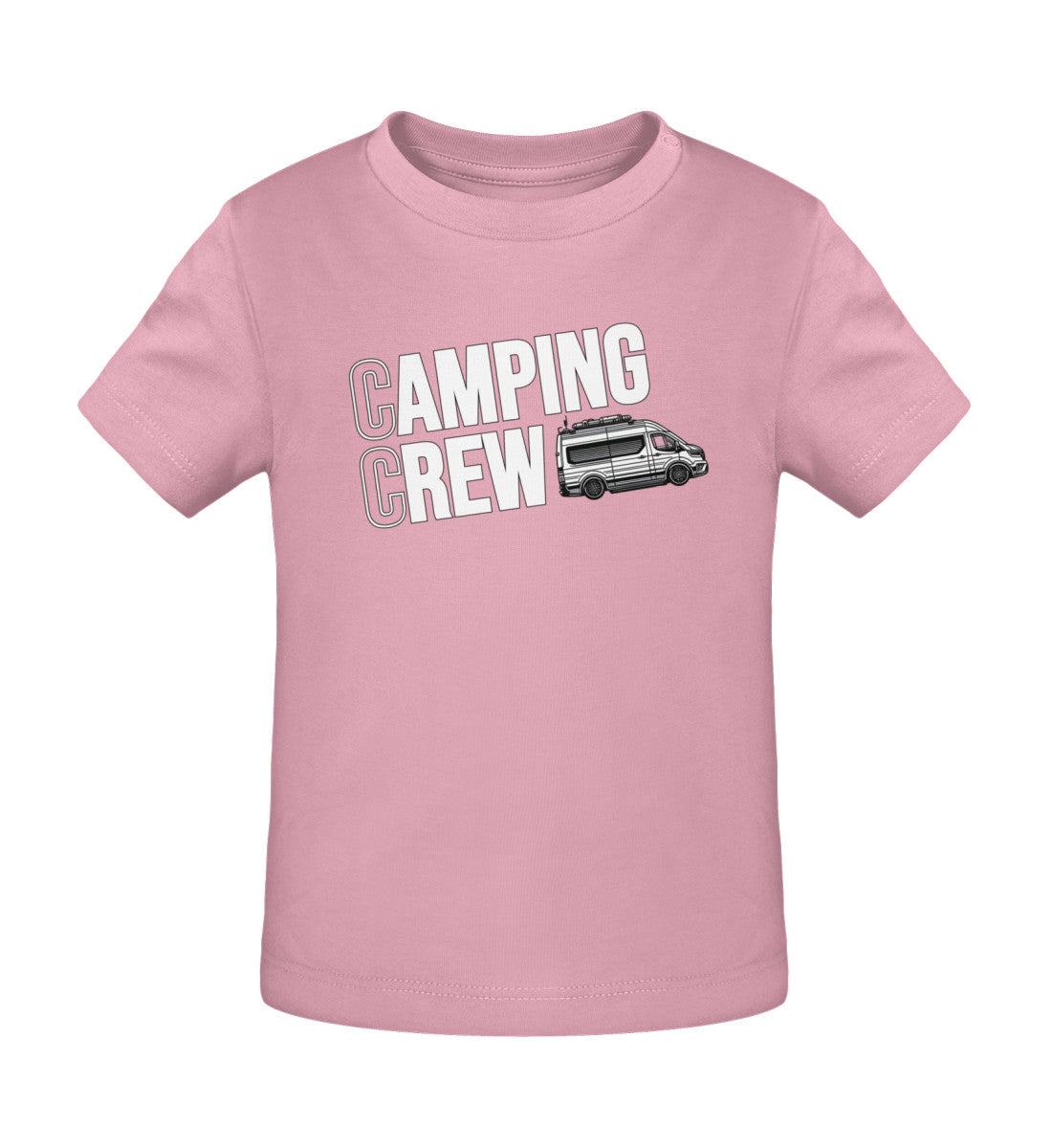 Vanlife Camping Crew - Baby Organic Shirt - LazyDonkeyDesign