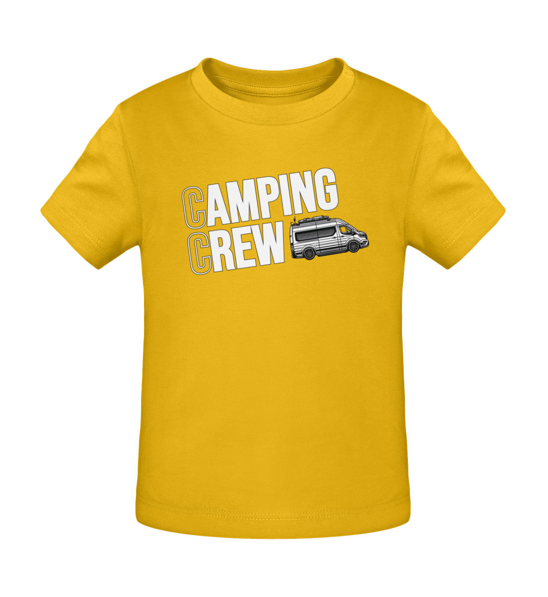 Vanlife Camping Crew - Baby Organic Shirt - LazyDonkeyDesign