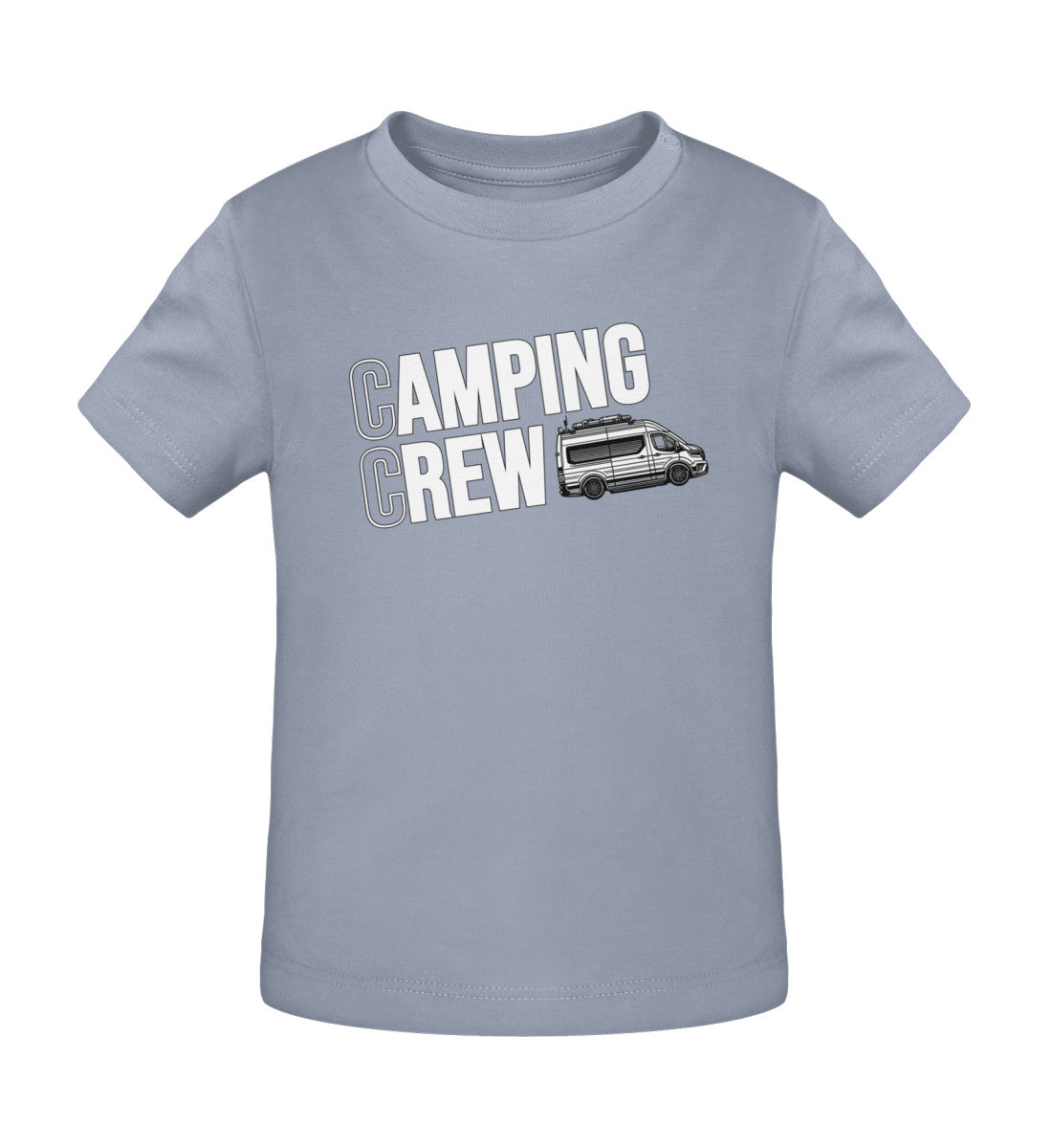Vanlife Camping Crew - Baby Organic Shirt - LazyDonkeyDesign