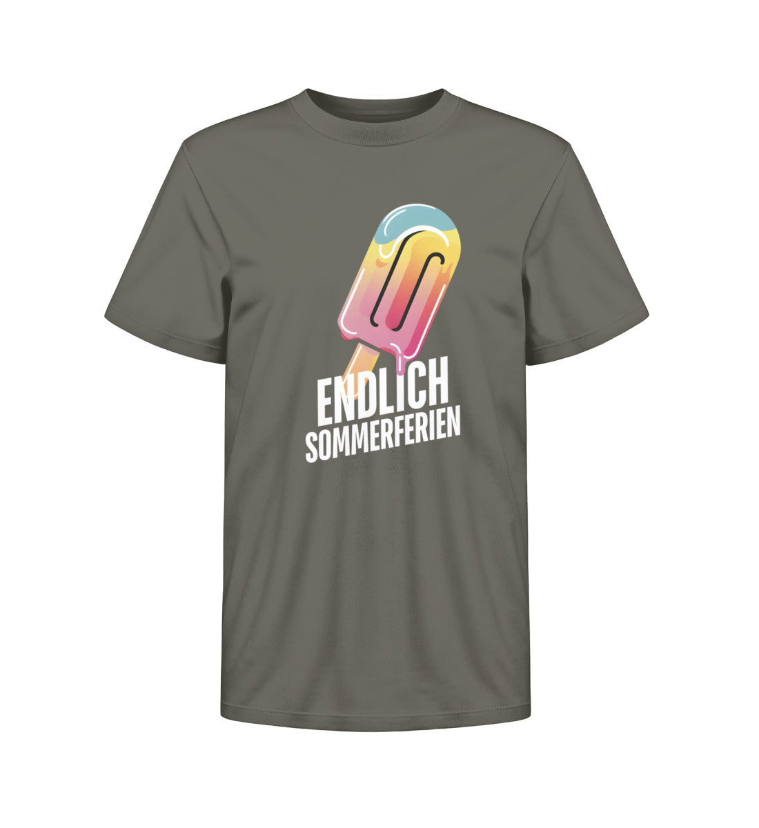 Endlich Sommerferien - Kinder Organic Shirt - LazyDonkeyDesign