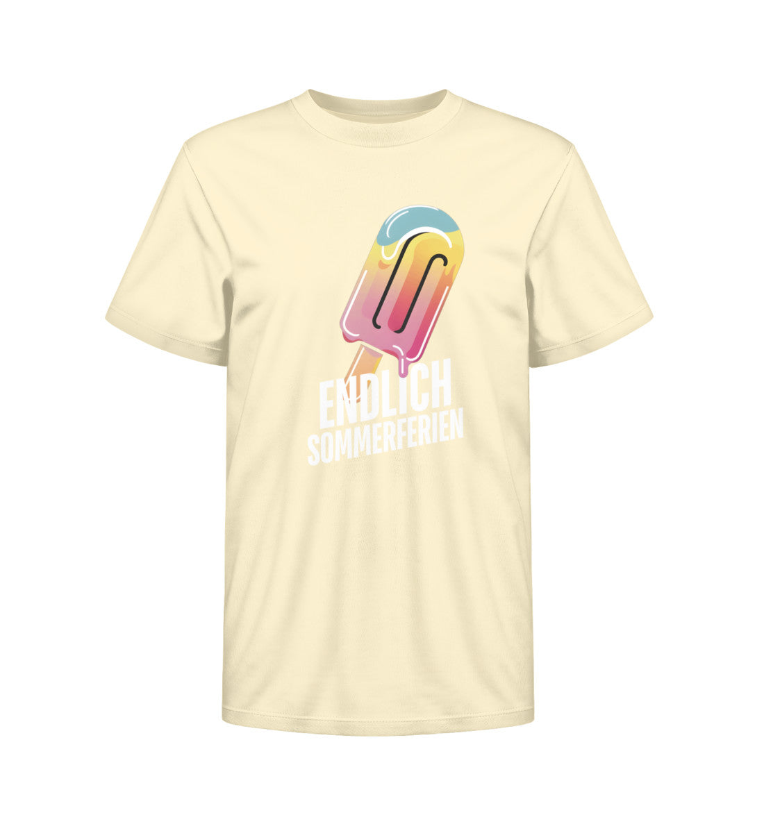 Endlich Sommerferien - Kinder Organic Shirt - LazyDonkeyDesign
