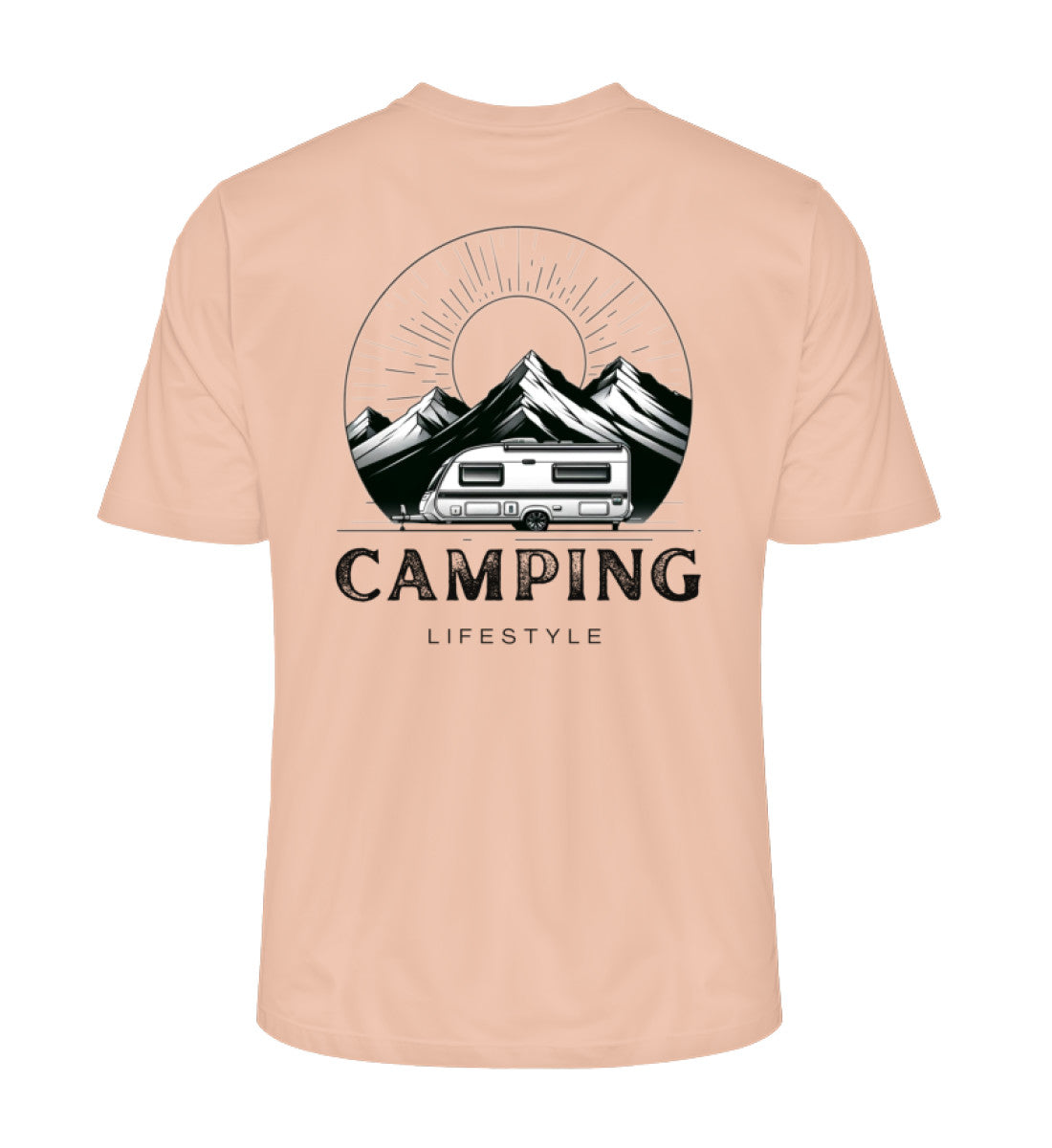 Camping Lifestyle - Herren Organic Shirt - LazyDonkeyDesign