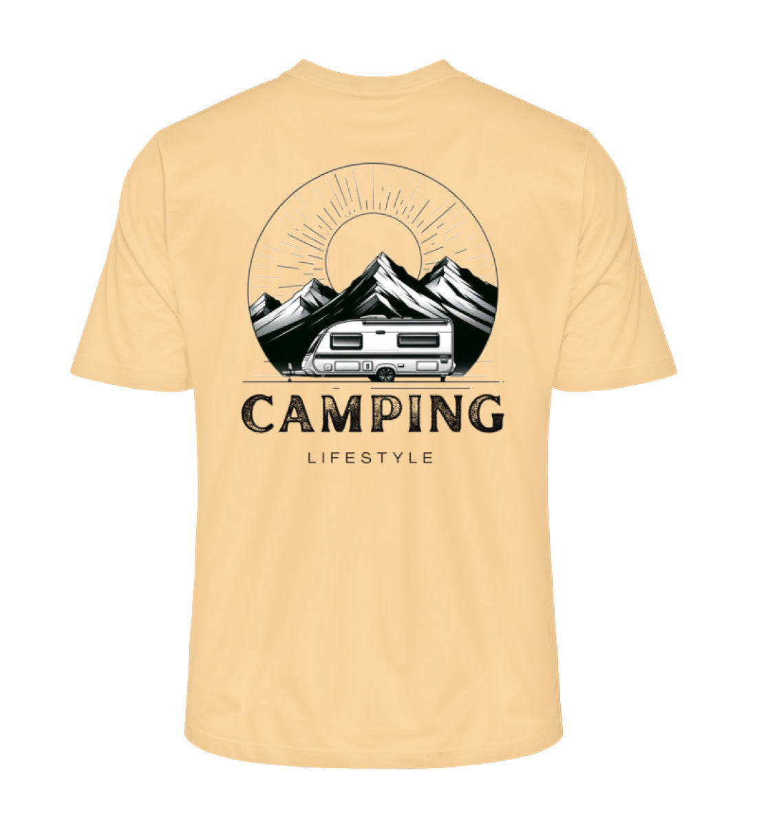 Camping Lifestyle - Herren Organic Shirt - LazyDonkeyDesign