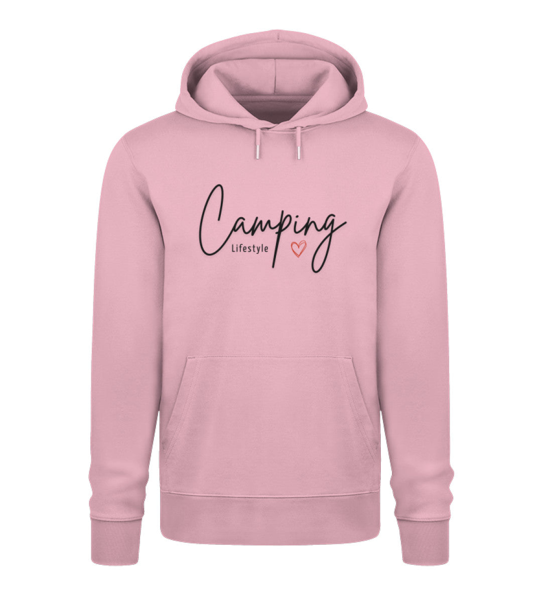 Camping Lifestyle Liebe - Damen Organic Hoodie - LazyDonkeyDesign