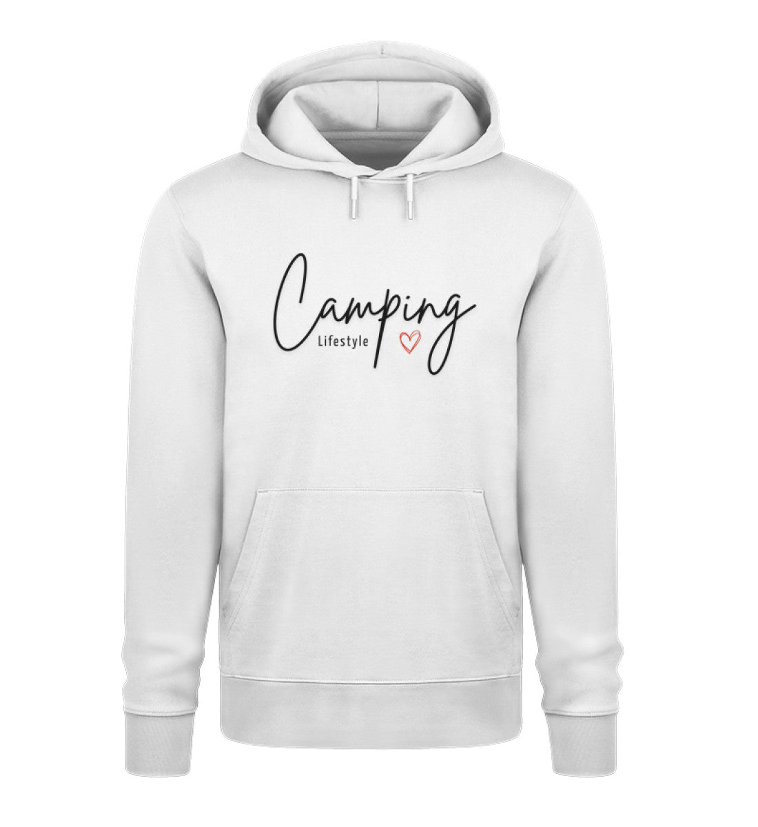 Camping Lifestyle Liebe - Damen Organic Hoodie - LazyDonkeyDesign