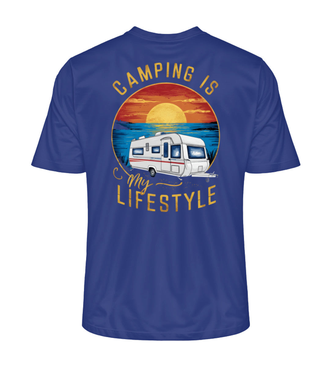 Camping my Lifestyle - Herren Organic Shirt - LazyDonkeyDesign