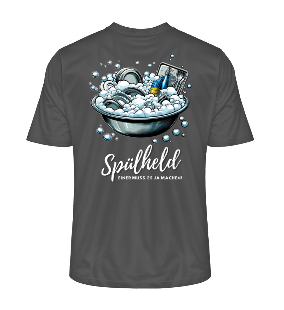 Camping Spülheld - Herren Organic Shirt - LazyDonkeyDesign