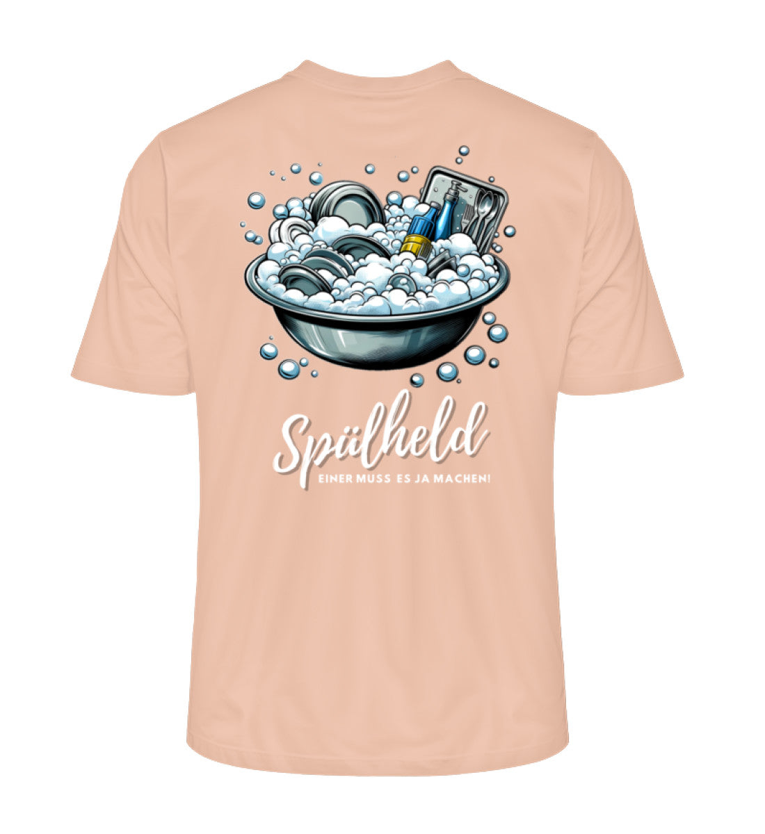 Camping Spülheld - Herren Organic Shirt - LazyDonkeyDesign