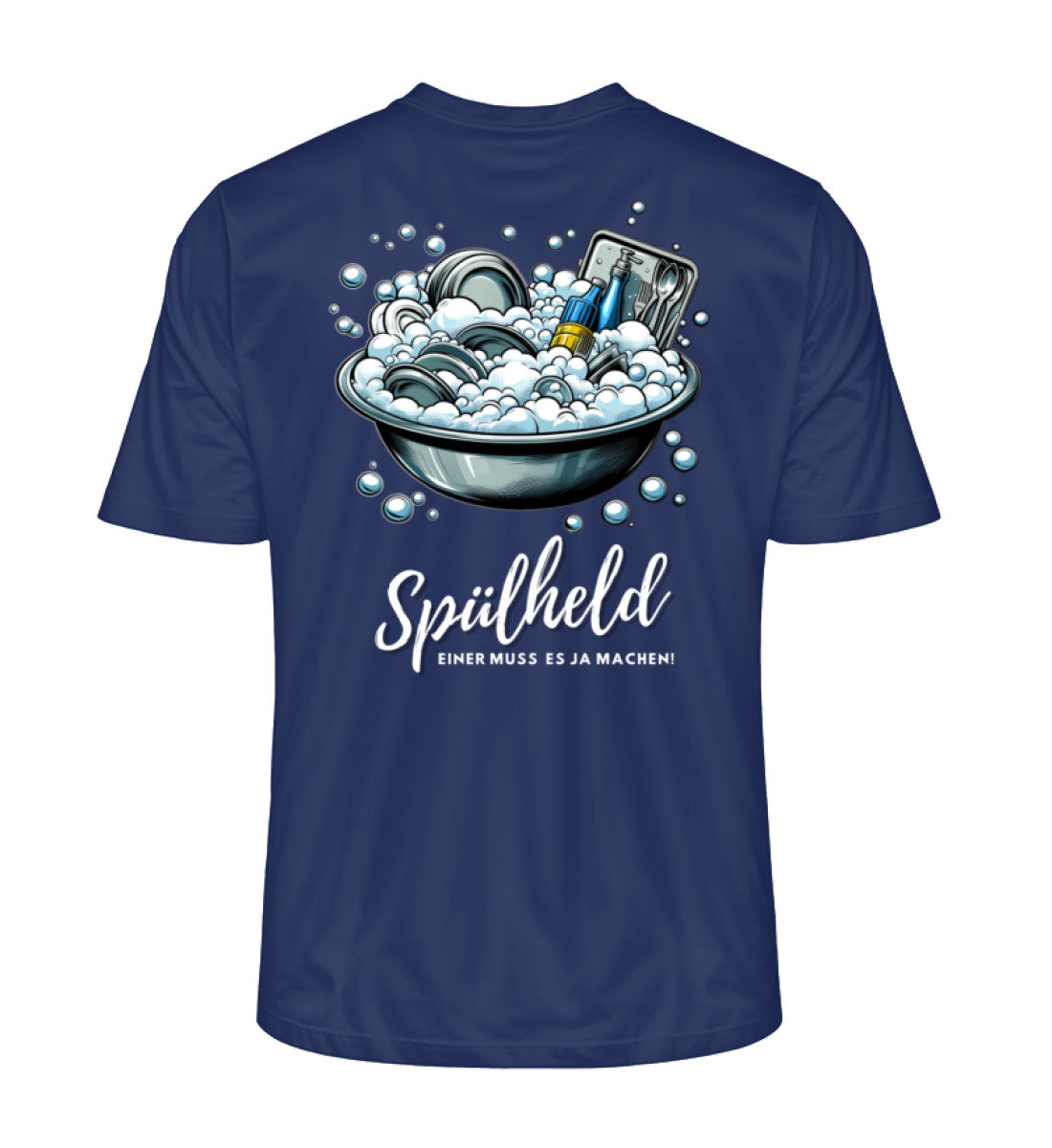 Camping Spülheld - Herren Organic Shirt - LazyDonkeyDesign