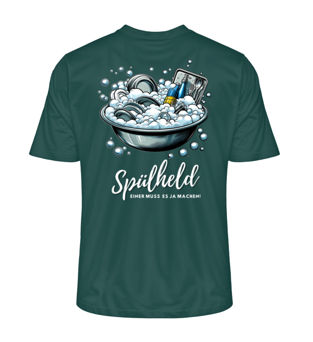 Camping Spülheld - Herren Organic Shirt - LazyDonkeyDesign