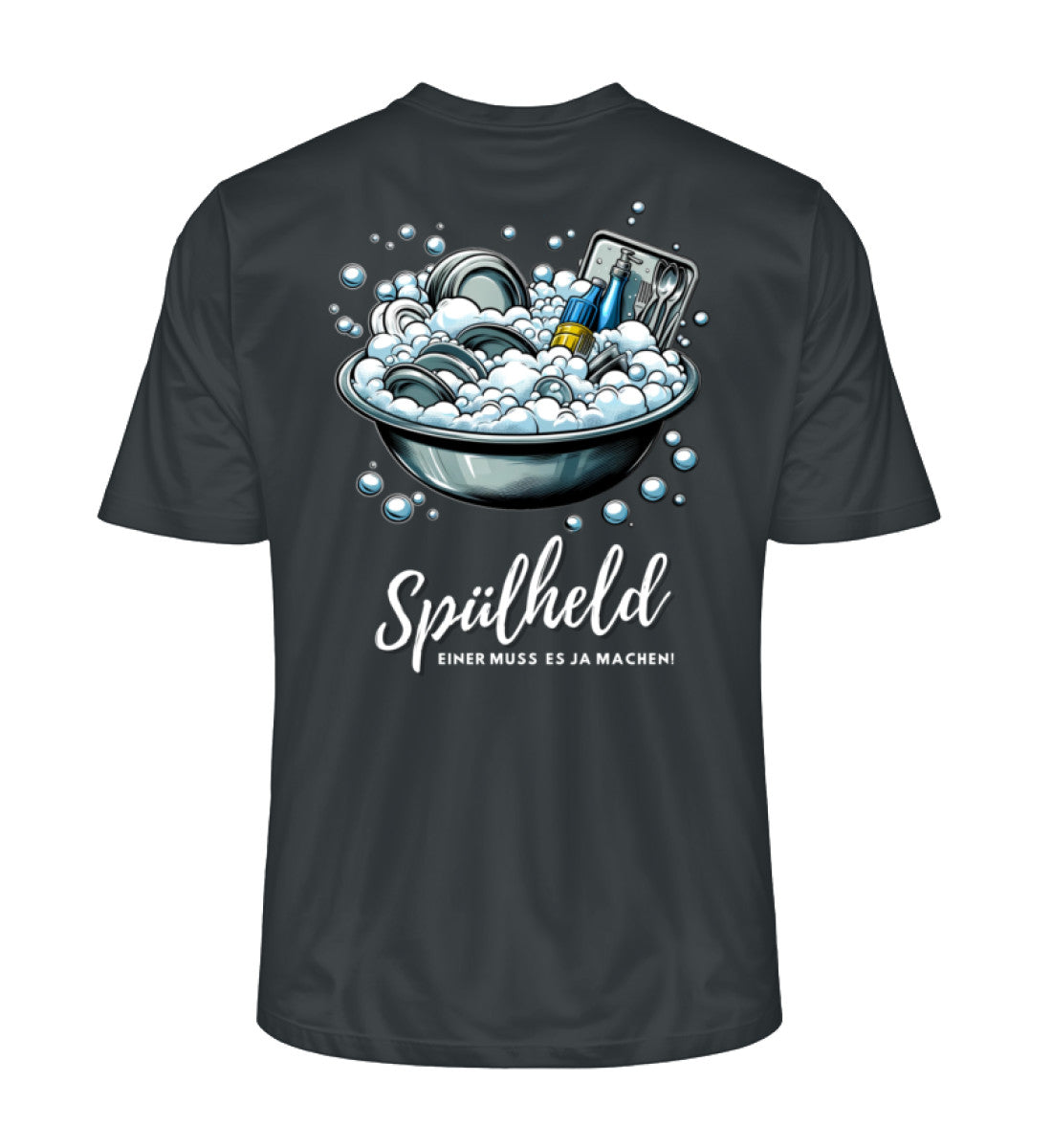 Camping Spülheld - Herren Organic Shirt - LazyDonkeyDesign