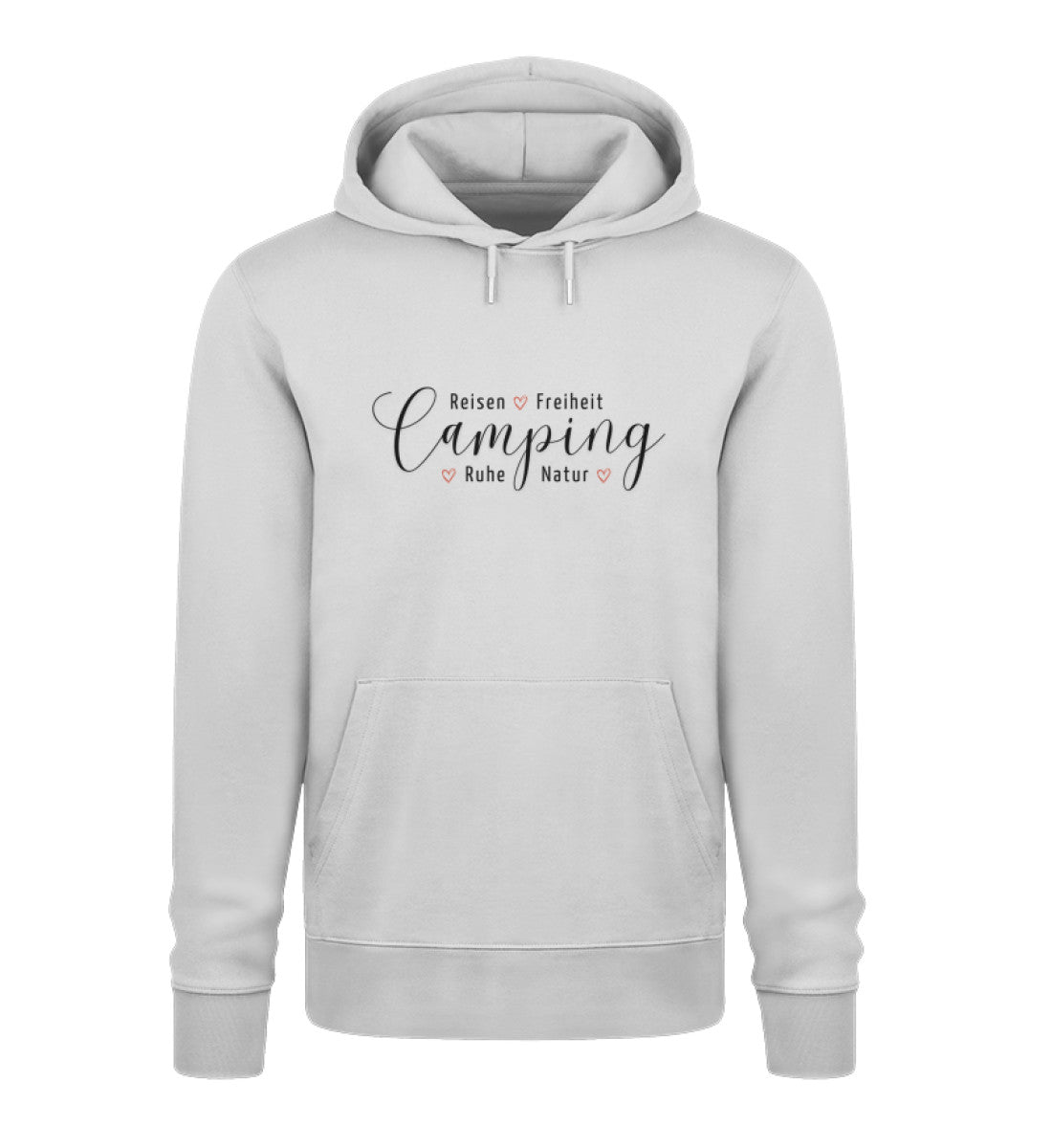 Camping Werte - Damen Organic Hoodie - LazyDonkeyDesign
