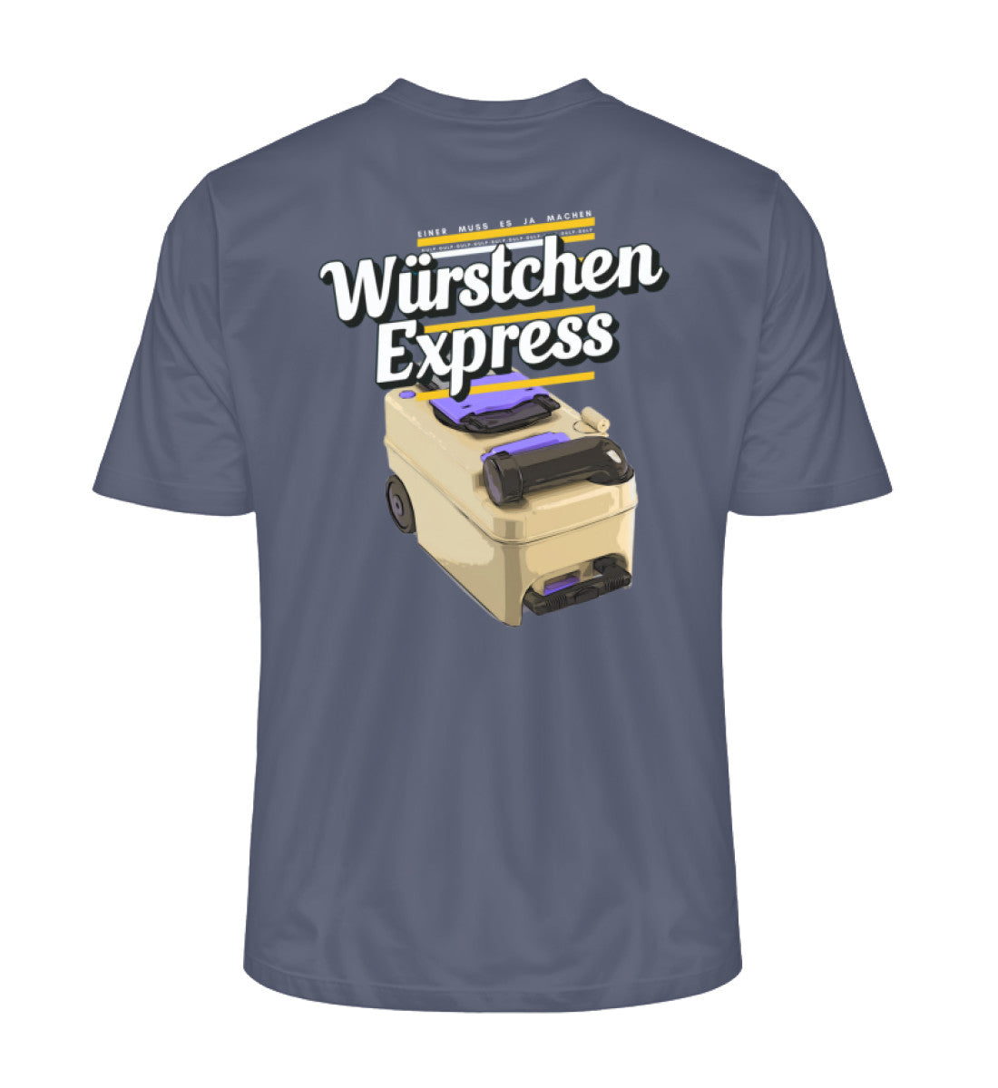 Würstchen Express - Herren Organic Shirt - LazyDonkeyDesign