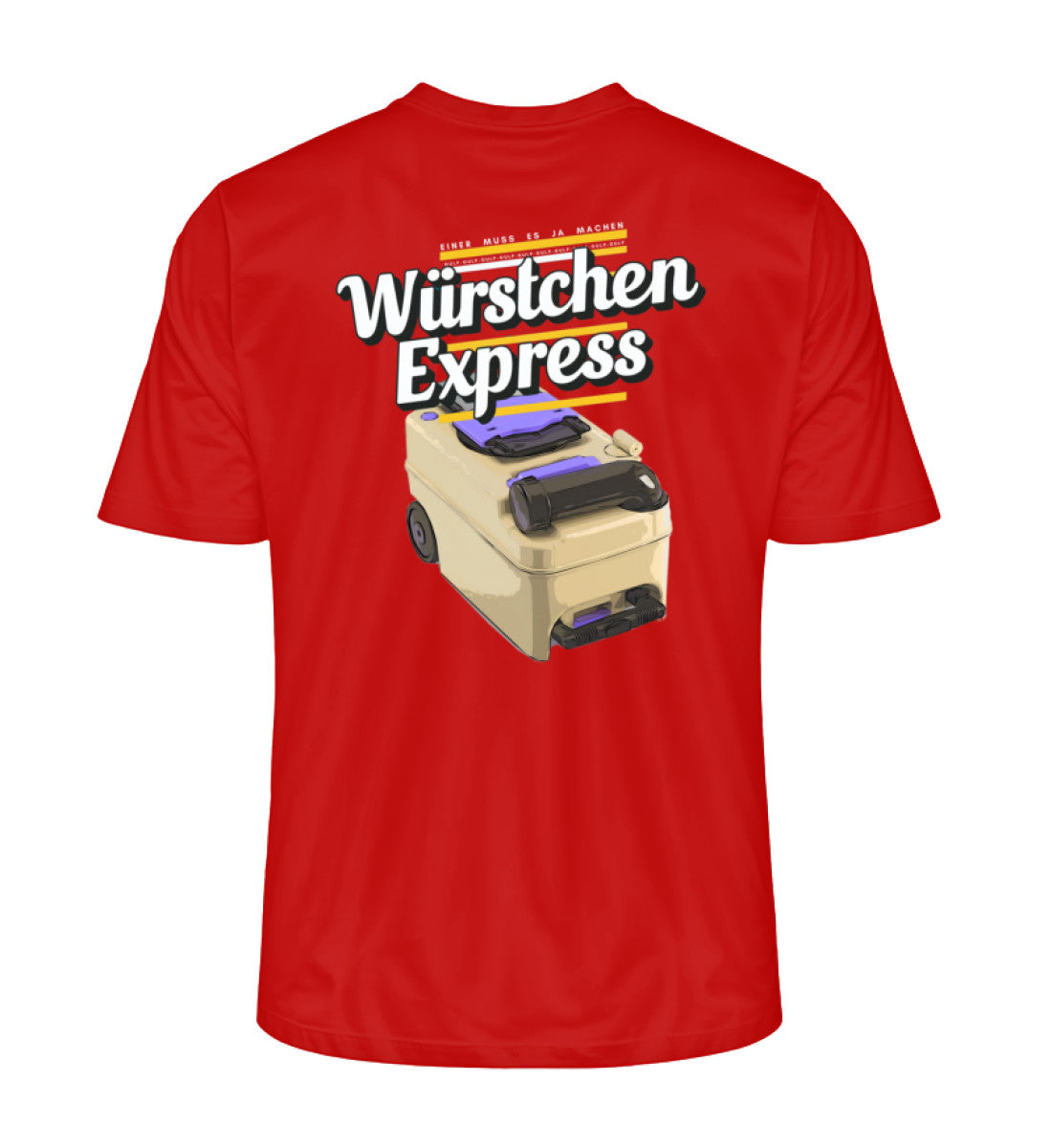 Würstchen Express - Herren Organic Shirt - LazyDonkeyDesign