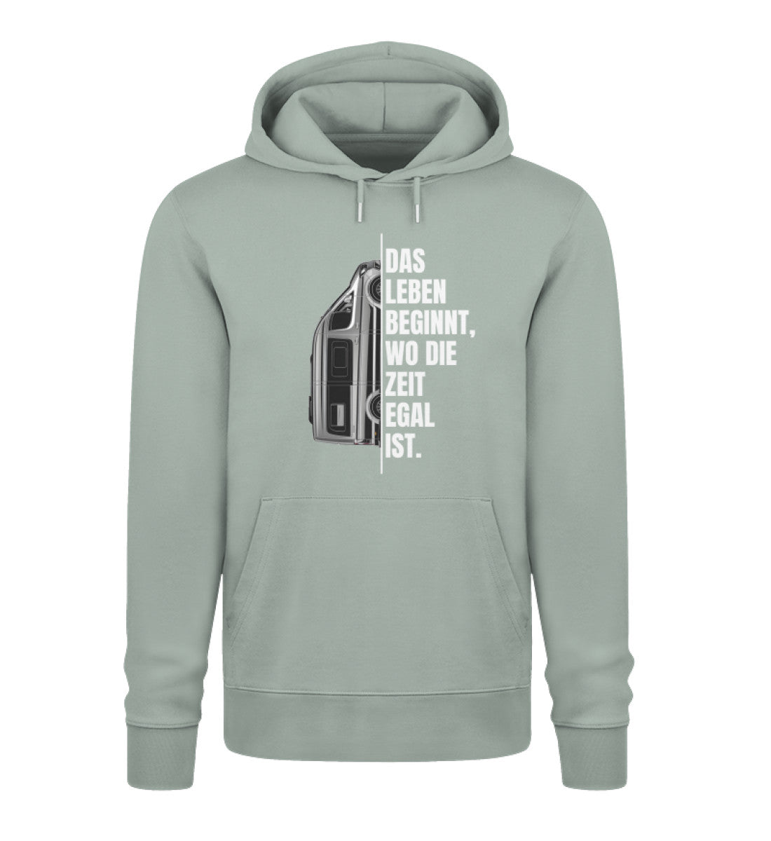 Camping ist Zeitlos - Damen Organic Hoodie - Vanlife - LazyDonkeyDesign