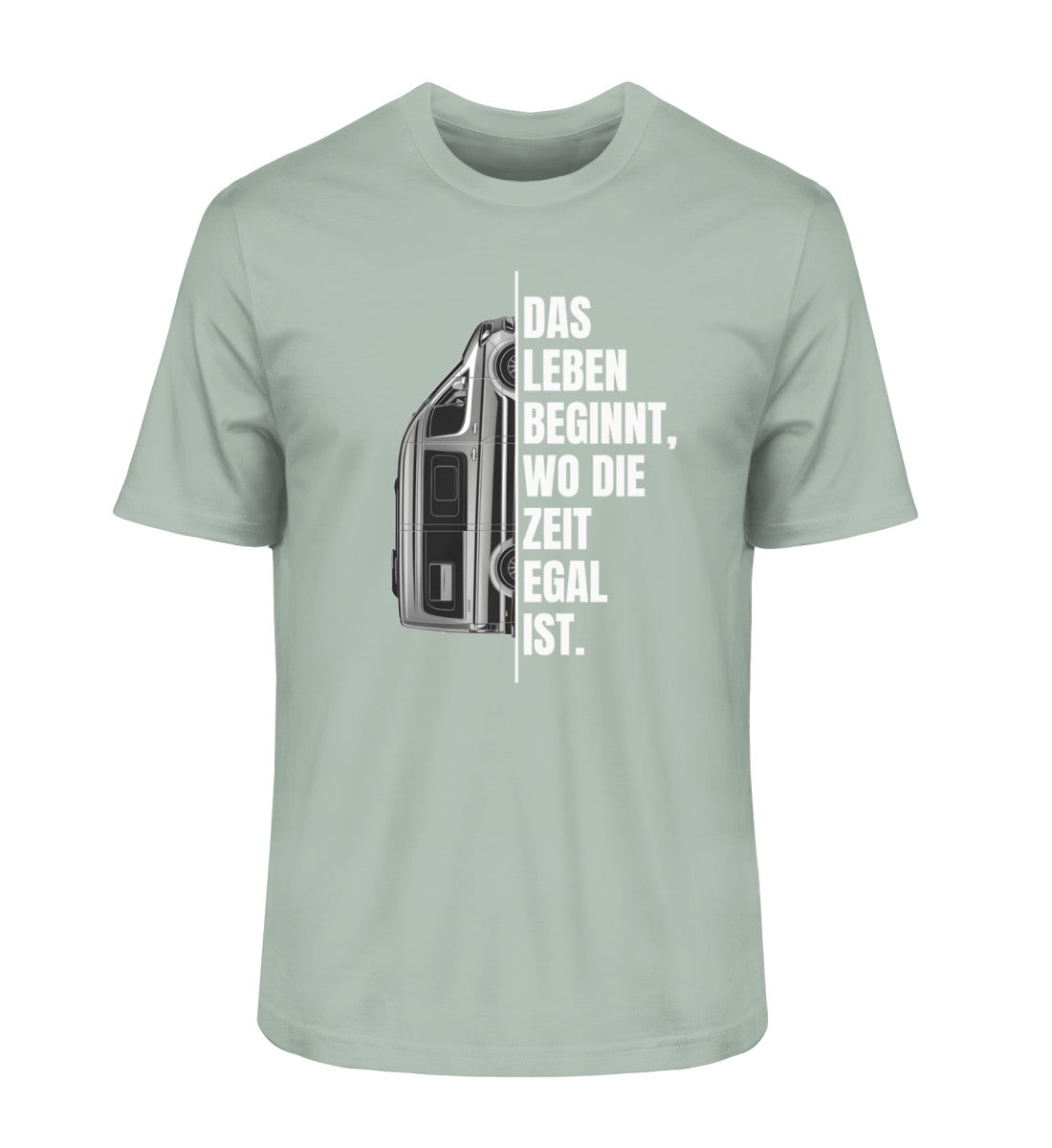 Camping ist Zeitlos - Herren Organic Shirt - Vanlife - LazyDonkeyDesign