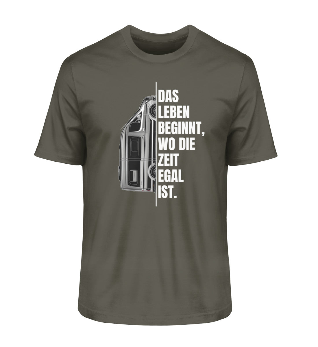 Camping ist Zeitlos - Herren Organic Shirt - Vanlife - LazyDonkeyDesign