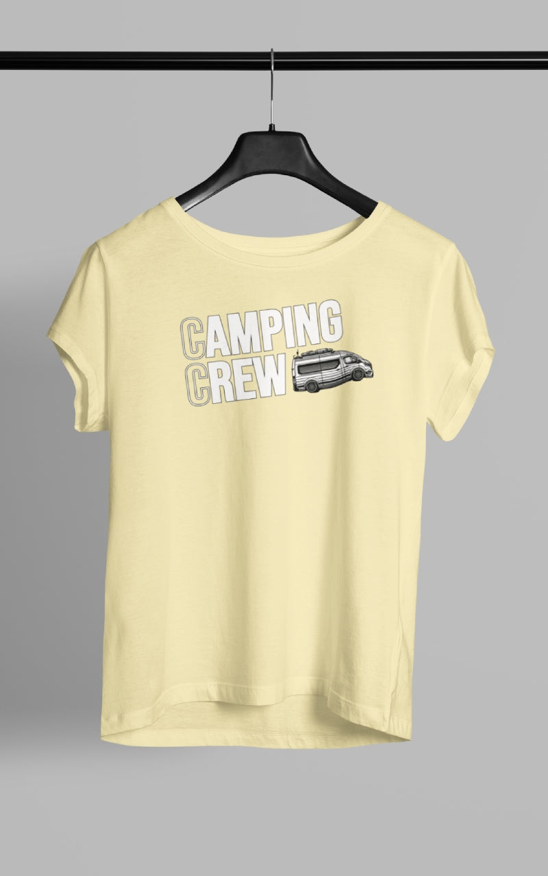 Vanlife Camping Crew - Damen Camping T-Shirt