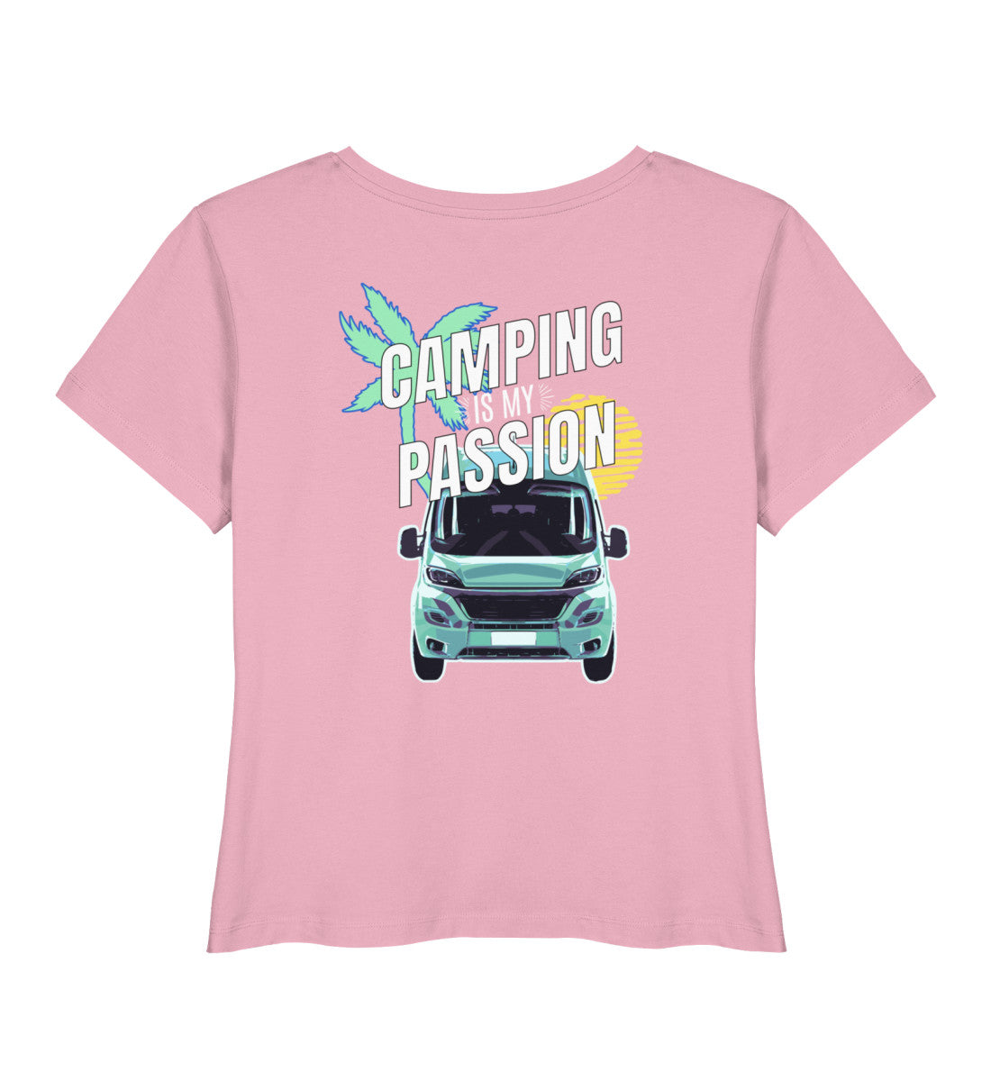 Camping Passion - Damen Organic T-Shirt - LazyDonkeyDesign