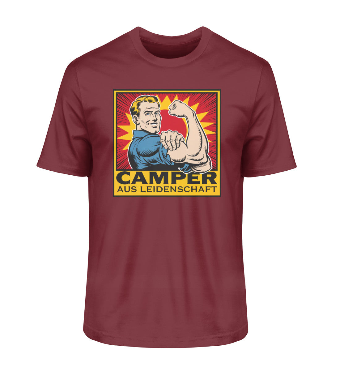 Starke Camper- Herren Organic Shirt - LazyDonkeyDesign