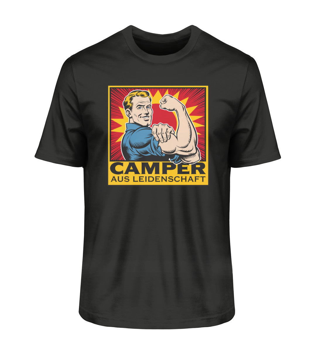 Starke Camper- Herren Organic Shirt - LazyDonkeyDesign