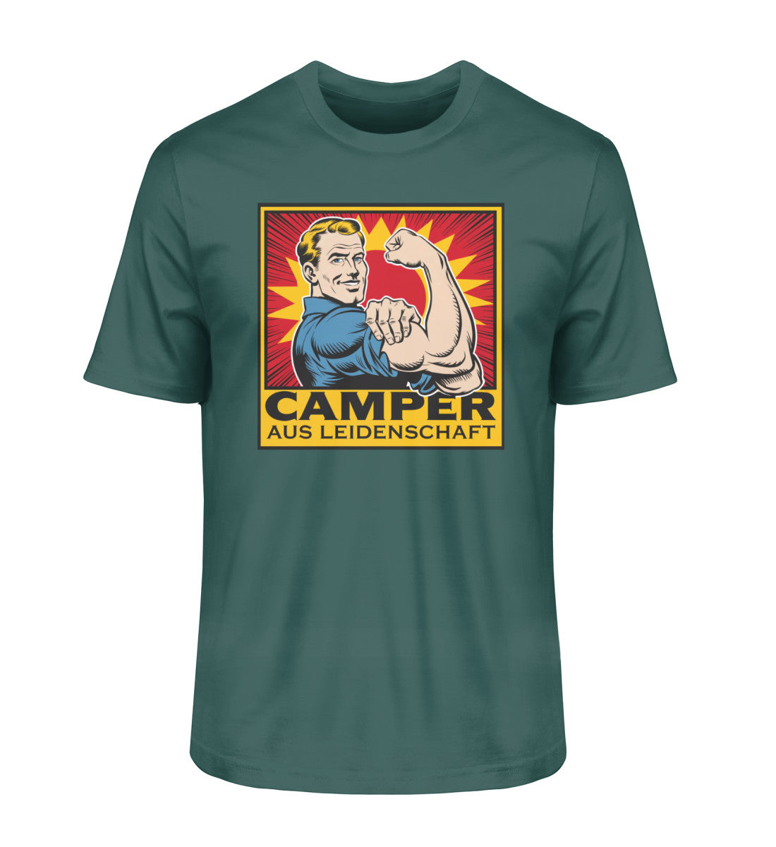 Starke Camper- Herren Organic Shirt - LazyDonkeyDesign