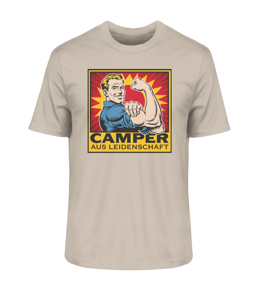 Starke Camper- Herren Organic Shirt - LazyDonkeyDesign