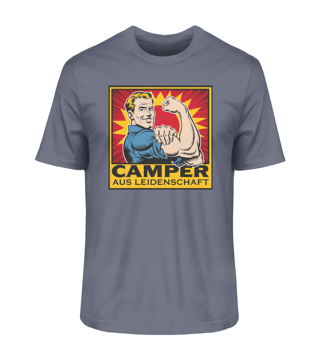 Starke Camper- Herren Organic Shirt - LazyDonkeyDesign