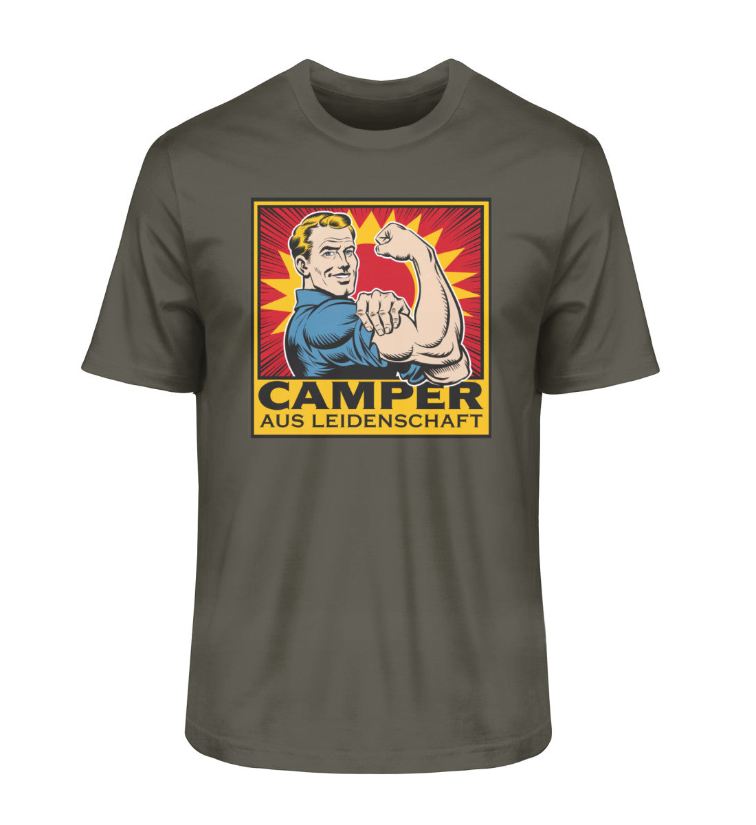 Starke Camper- Herren Organic Shirt - LazyDonkeyDesign