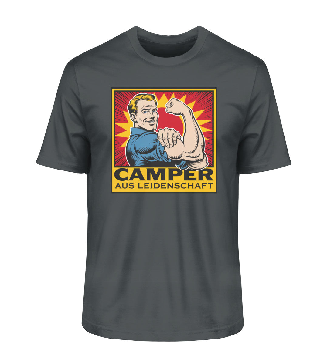Starke Camper- Herren Organic Shirt - LazyDonkeyDesign