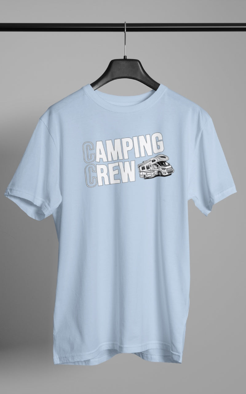 Herren Camping T-Shirt - Camping Crew - Wohnmobil