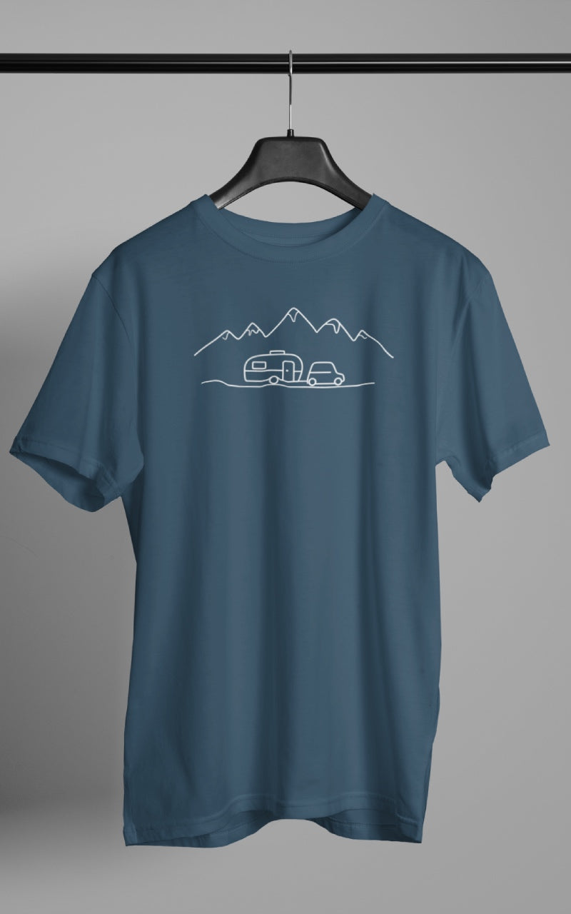 Herren Camping T-Shirt - Keep it Simple
