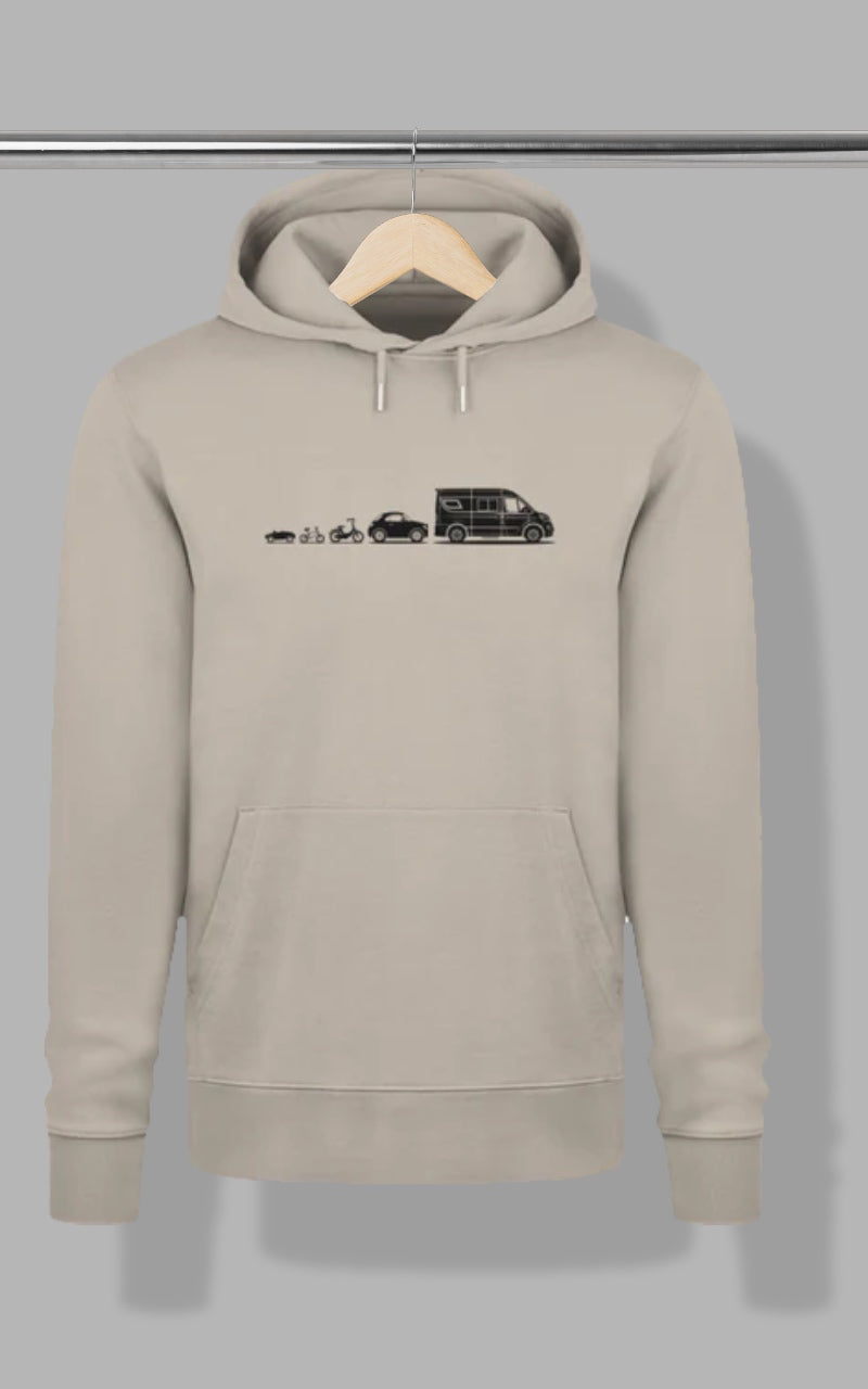 Herren Camping Hoodie - Evolution Vanlife
