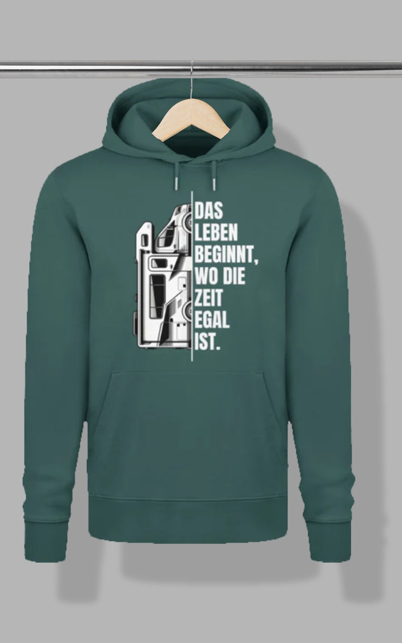 Herren Camping Hoodie - Camping ist Zeitlos - Wohnmobil