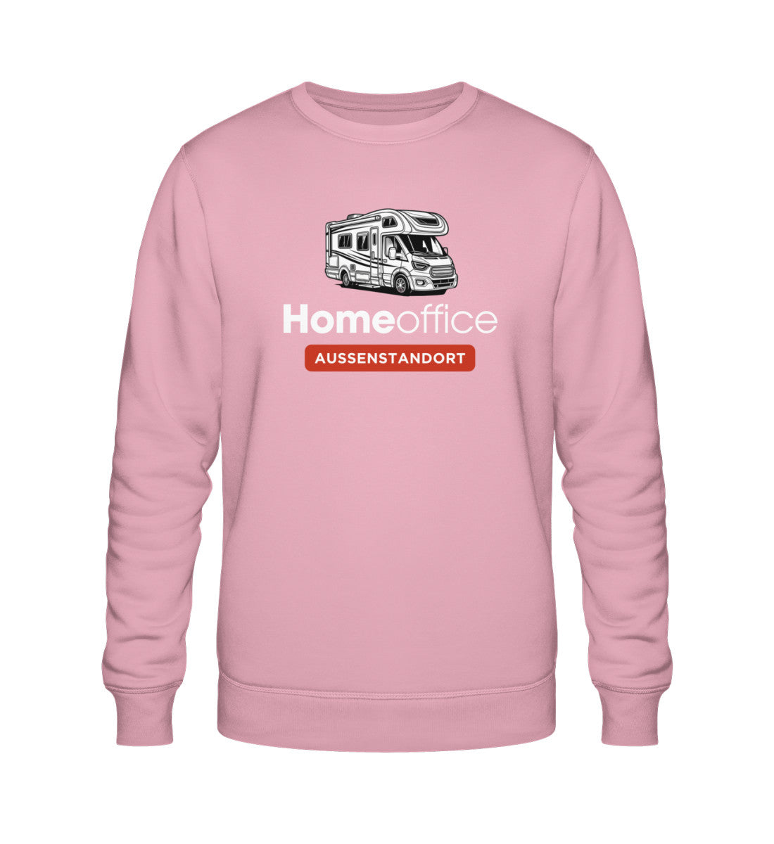 Wohnmobil Homeoffice - Herren Organic Sweatshirt - LazyDonkeyDesign