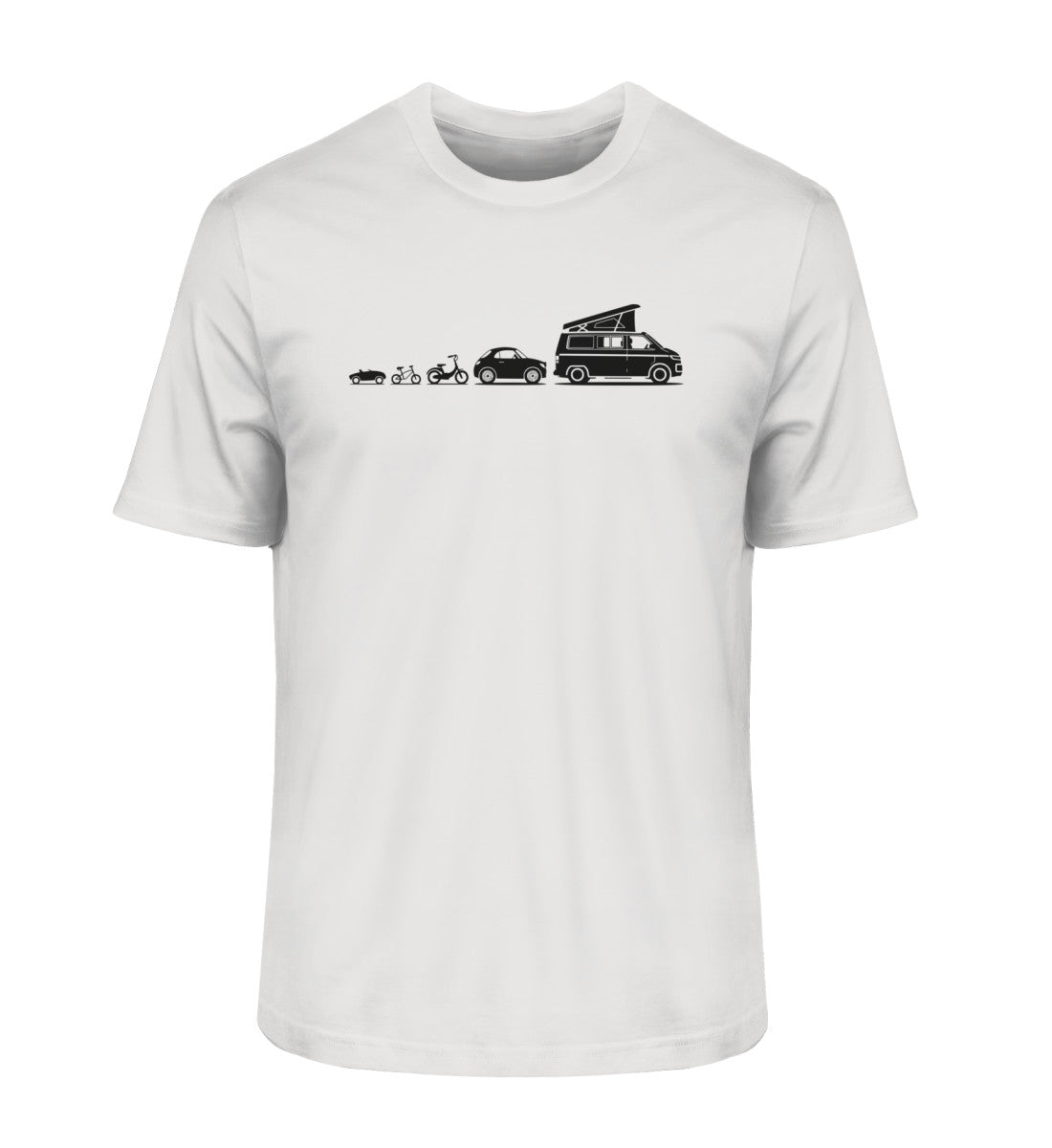 Evolution Bulli - Herren Organic Shirt - LazyDonkeyDesign