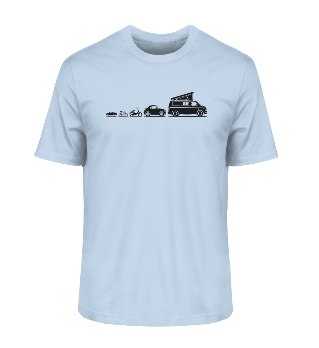 Evolution Bulli - Herren Organic Shirt - LazyDonkeyDesign