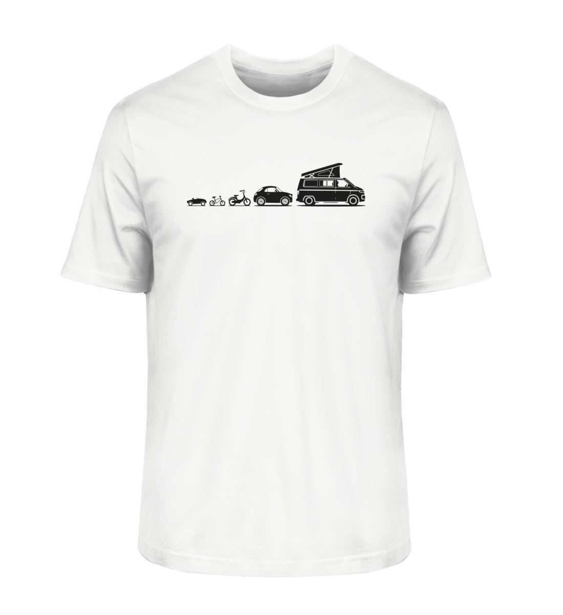 Evolution Bulli - Herren Organic Shirt - LazyDonkeyDesign