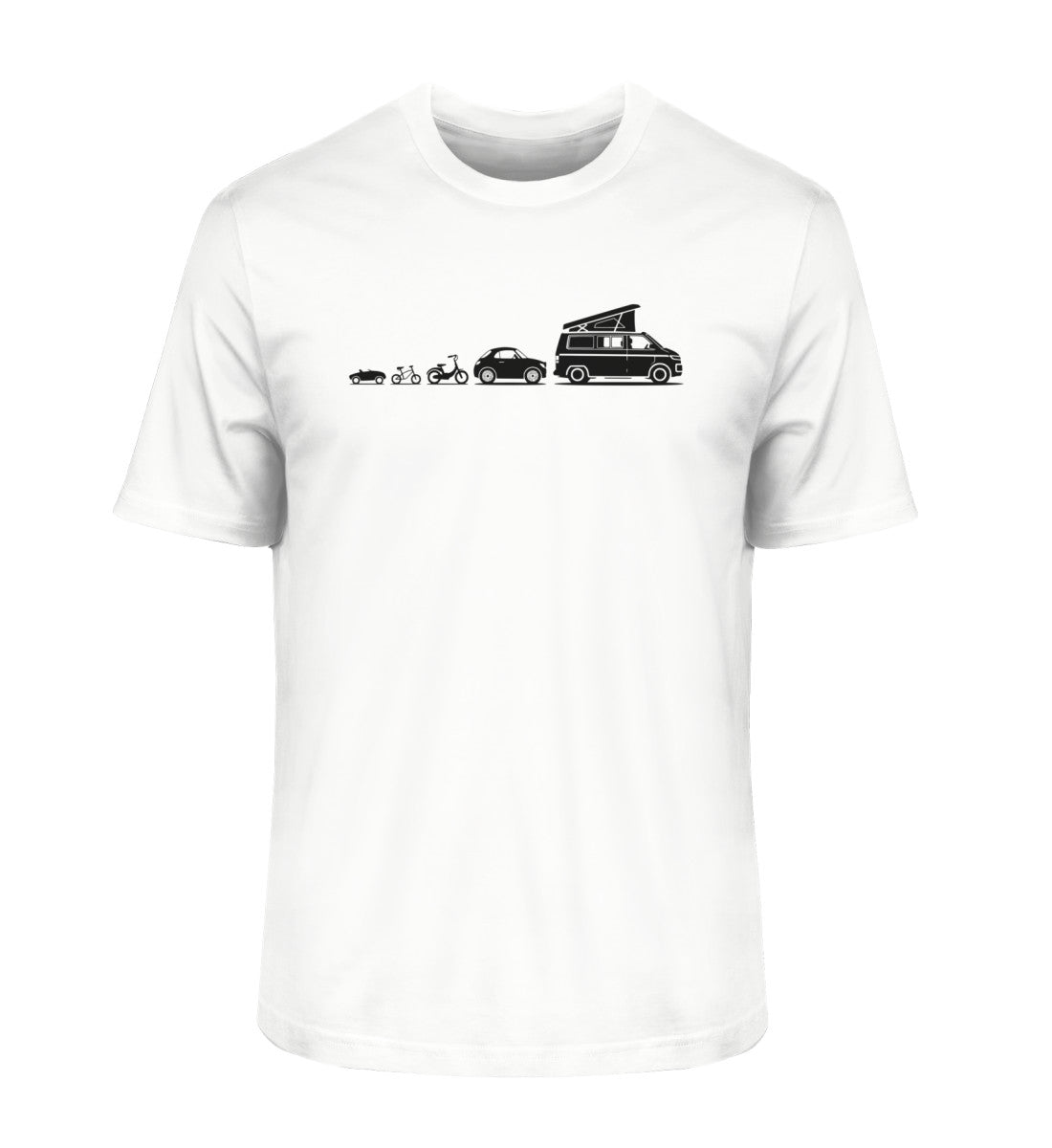 Evolution Bulli - Herren Organic Shirt - LazyDonkeyDesign