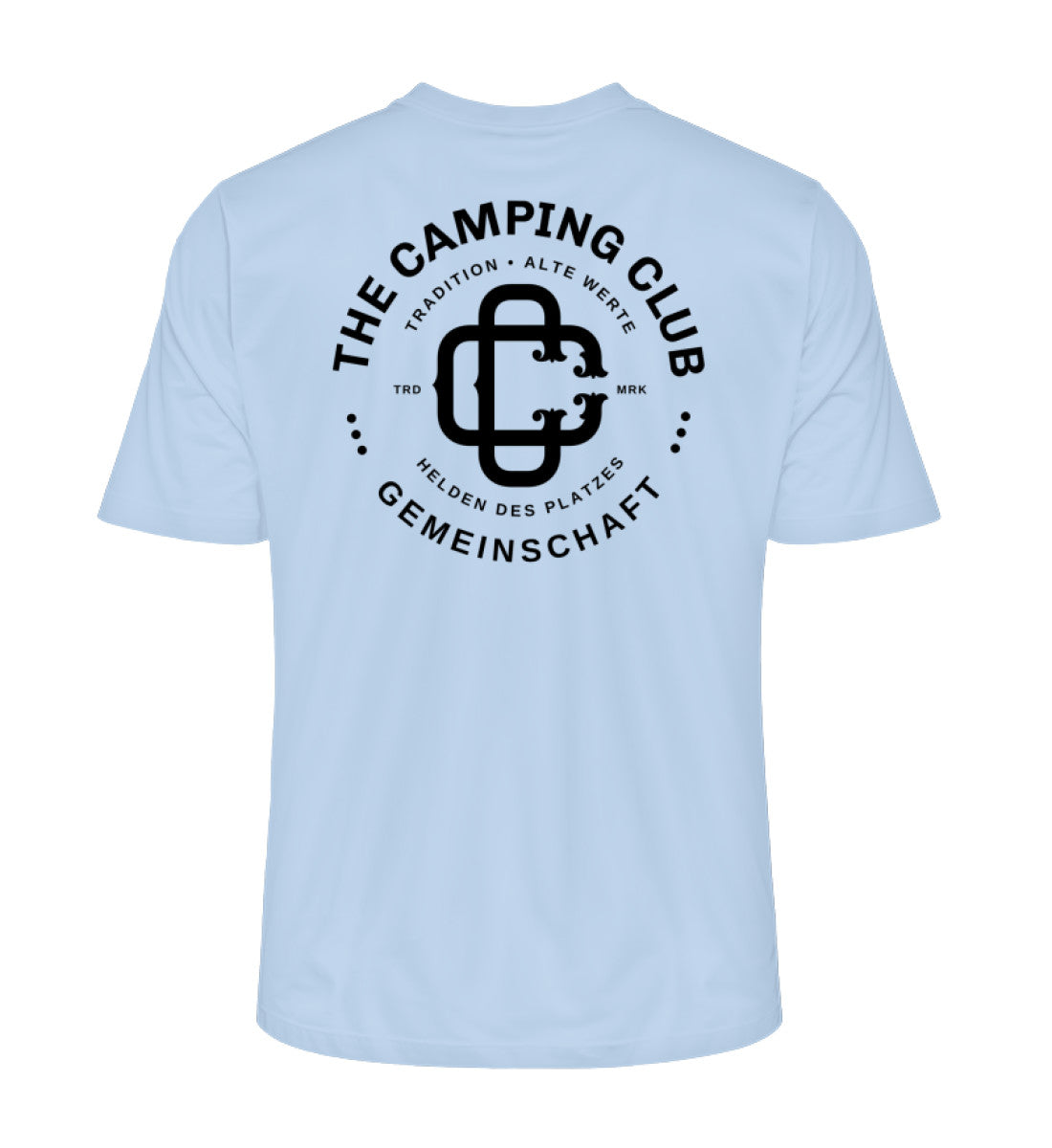 Camping Club - Herren Organic Shirt - LazyDonkeyDesign