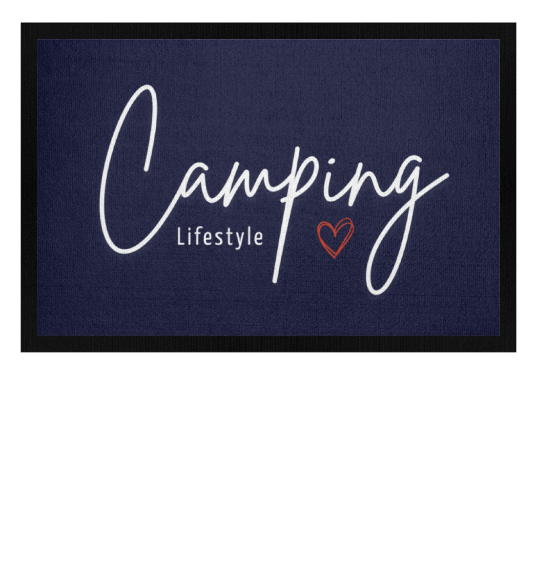 Camping Lifestyle - Camping Fußmatte - LazyDonkeyDesign