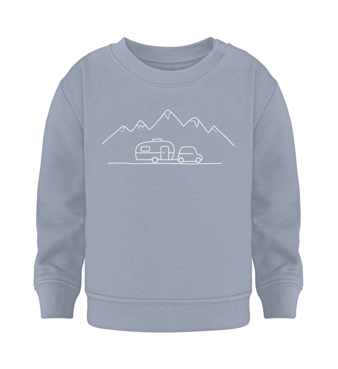 Keep it simple - Baby Organic Sweatshirt - LazyDonkeyDesign