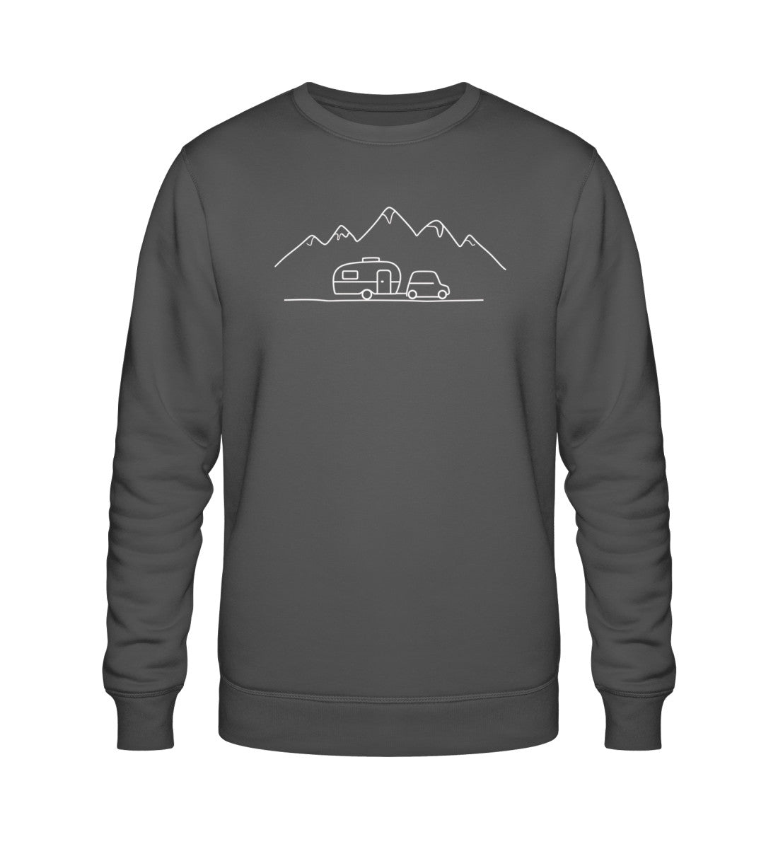 Keep it simple - Herren Organic Sweatshirt - LazyDonkeyDesign