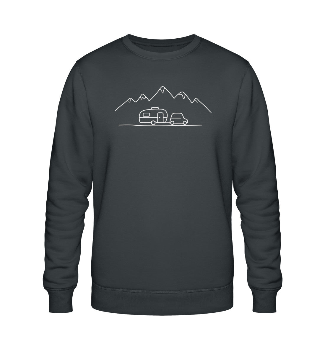 Keep it simple - Herren Organic Sweatshirt - LazyDonkeyDesign