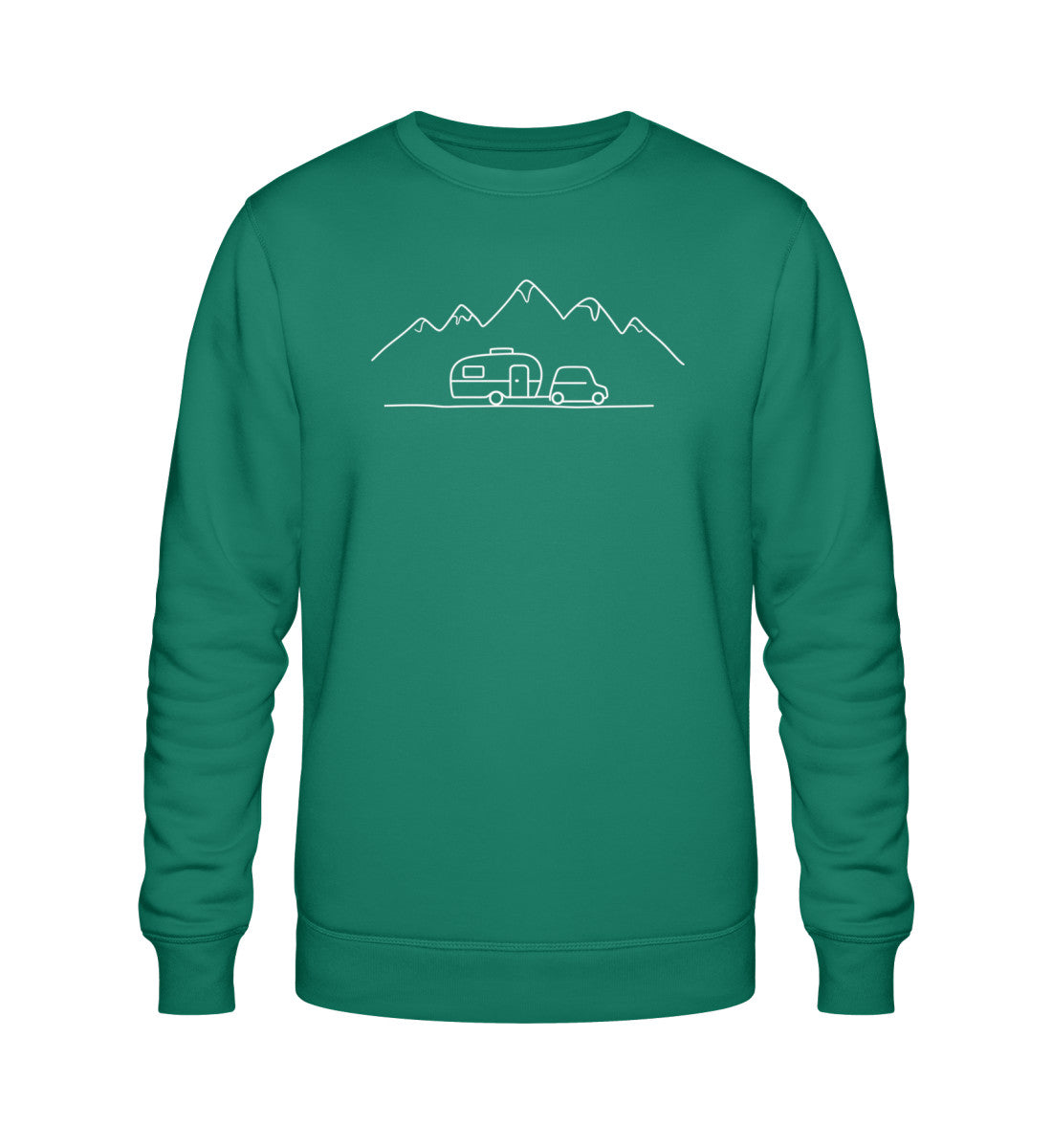 Keep it simple - Herren Organic Sweatshirt - LazyDonkeyDesign