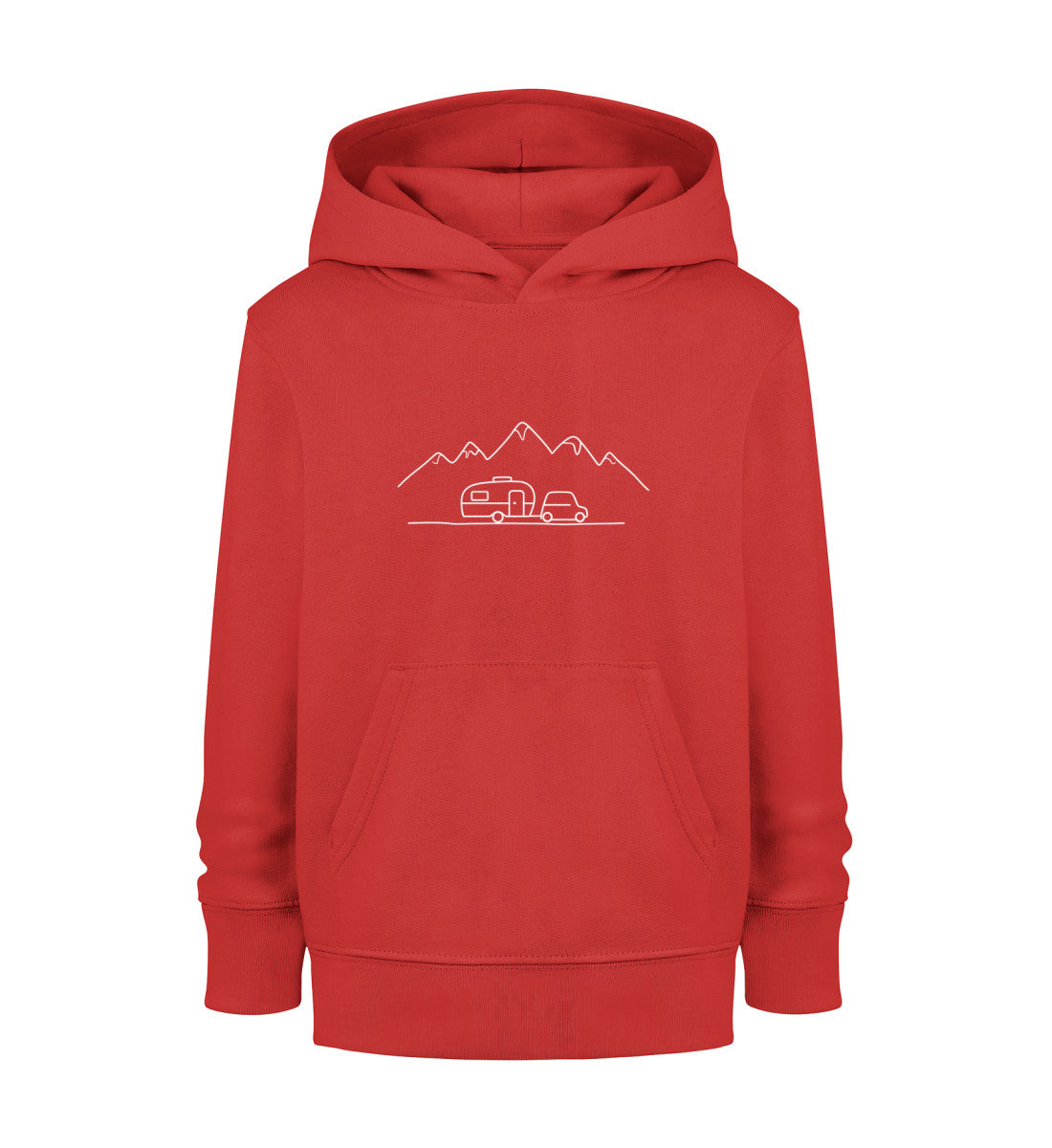 Keep it simple - Kinder Organic Hoodie - LazyDonkeyDesign