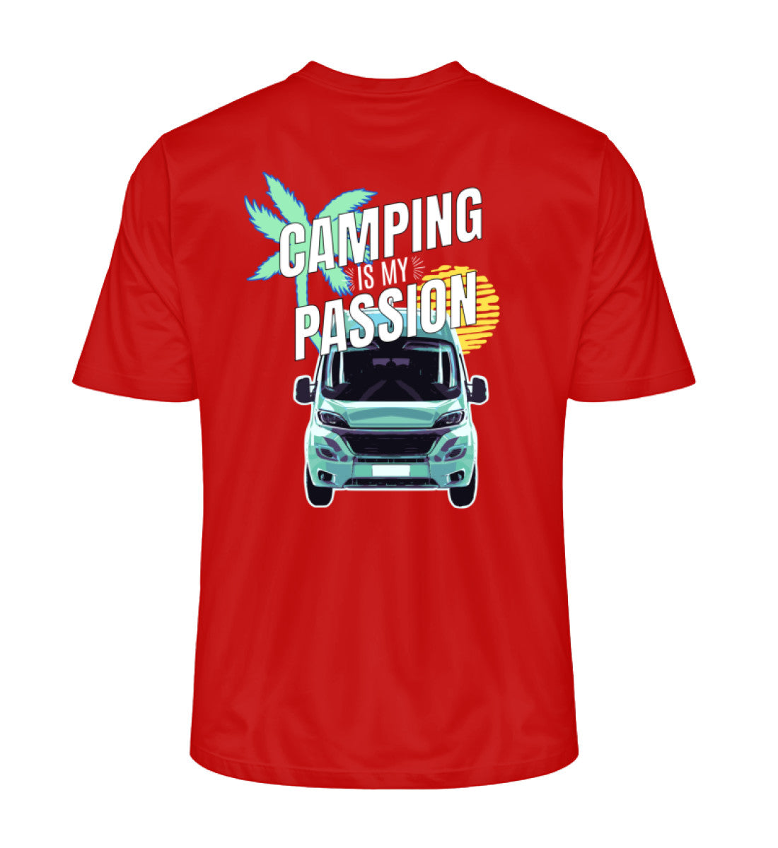 Camping Passion - Herren Organic Shirt - LazyDonkeyDesign